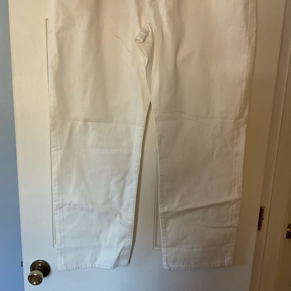 Madewell Low-Slung Straight Jeans Tile White Size 32 NWT Nautical Preppy Classic - Picture 7 of 13